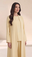 The Maitha Premium Nida Basic Abaya with Sheila