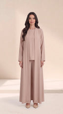 The Maitha Premium Nida Basic Abaya with Sheila