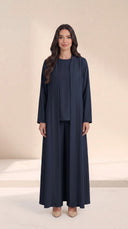 The Maitha Premium Nida Basic Abaya with Sheila