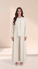 The Maitha Premium Nida Basic Abaya with Sheila