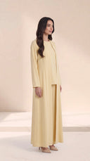 The Maitha Premium Nida Basic Abaya with Sheila