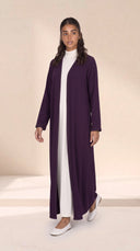The Jana Braided Trim Detail Abaya