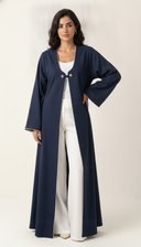 The Dunia Minimal Embroidered Abaya