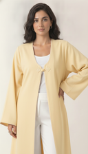 The Dunia Minimal Embroidered Abaya