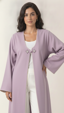 The Dunia Minimal Embroidered Abaya