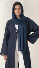 The Dunia Minimal Embroidered Abaya