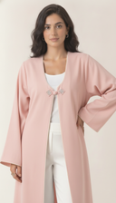 The Dunia Minimal Embroidered Abaya