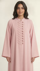 The Raneen Braided Loop Button Detail Abaya