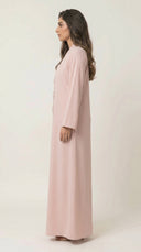 The Ayaana Pearl Floral Detail Abaya