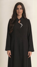 The Janan Asymmetric Collar Abaya