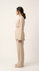 The Latifa Belted Relaxed Co-Ord Set