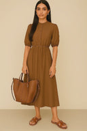 Mocha Casual Dress