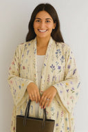 The Farah Floral Abaya