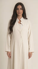 The Janan Asymmetric Collar Abaya
