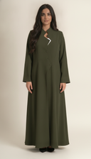 The Janan Asymmetric Collar Abaya