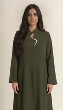 The Janan Asymmetric Collar Abaya