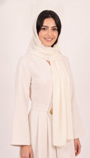 The Ayah Tailored Wrap Abaya with Statement Buttons
