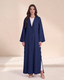 The Shaira Side Button Detail Abaya
