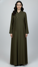 The Sajaa Layered Bodice Tassel Abaya