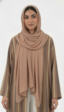 The Haya Striped Open Abaya