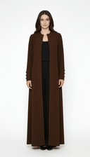 The Aaliyah Inspired Military Line and Button Abaya - TAL by The Abaya Lab