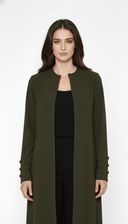 The Aaliyah Inspired Military Line and Button Abaya - TAL by The Abaya Lab