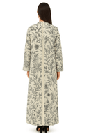 The Abeer Petite Floral Abaya - TAL by The Abaya Lab