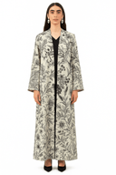 The Abeer Petite Floral Abaya - TAL by The Abaya Lab