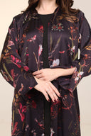 The Aisha Bird & Floral Botanical Abaya - TAL by The Abaya Lab
