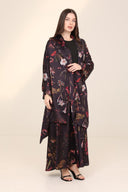 The Aisha Bird & Floral Botanical Abaya - TAL by The Abaya Lab