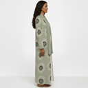 The Aisha Sage Green Abaya - TAL by The Abaya Lab