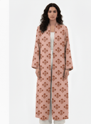The Alia Blush Pink Floral Abaya - TAL by The Abaya Lab