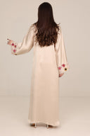 The Alia Floral - Cuff Cross Abaya - TAL by The Abaya Lab