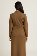 The Alia Sable Wrap Dress - TAL by The Abaya Lab