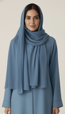 The Alina Elegant Piping Button Abaya - TAL by The Abaya Lab