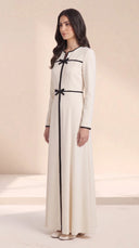 The Alyazia Timeless Bow Line Abaya - TAL by The Abaya Lab
