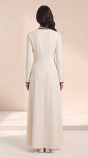 The Alyazia Timeless Bow Line Abaya - TAL by The Abaya Lab