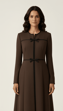 The Alyazia Timeless Bow Line Abaya - TAL by The Abaya Lab
