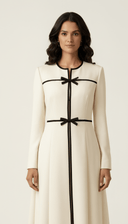 The Alyazia Timeless Bow Line Abaya - TAL by The Abaya Lab