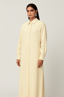 The Amal Dress – Buttercream Edition - The Abaya Lab
