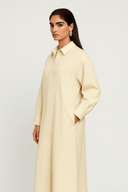 The Amal Dress – Buttercream Edition - The Abaya Lab