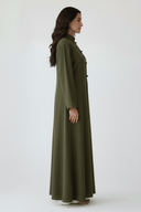 The Amal Mandarin Knot Abaya - TAL by The Abaya Lab