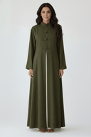 The Amal Mandarin Knot Abaya - TAL by The Abaya Lab