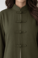 The Amal Mandarin Knot Abaya - TAL by The Abaya Lab