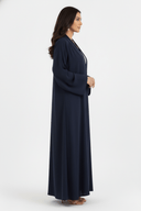 The Amara Midnight Blue Grace Abaya - TAL by The Abaya Lab
