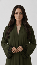 The Amara Polka Lace Abaya - TAL by The Abaya Lab