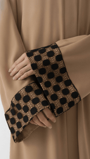 The Amara Polka Lace Abaya - TAL by The Abaya Lab