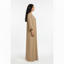 The Anna Beige Abaya - TAL by The Abaya Lab