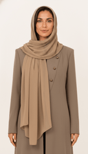 The Areezah Military - Inspired Vintage Button Abaya - TAL by The Abaya Lab
