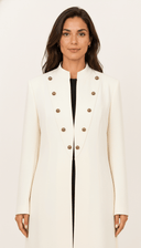The Areezah Military - Inspired Vintage Button Abaya - TAL by The Abaya Lab